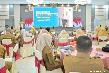 Sekretaris Daerah Provinsi Sumatera Barat Arry Yuswandi...
