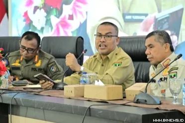 Sekretaris Daerah Provinsi Sumbar, Arry Yuswandi saat...