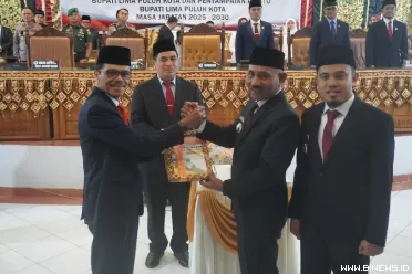 Serah Terima Jabatan Bupati Lima Puluh Kota dan Penyampaian...