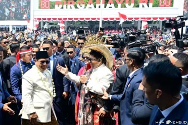 Ada momen tak biasa sekaligus mencuri perhatian pada...