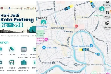 integrasi layanan pemantauan real-time bus Trans Padang ke...