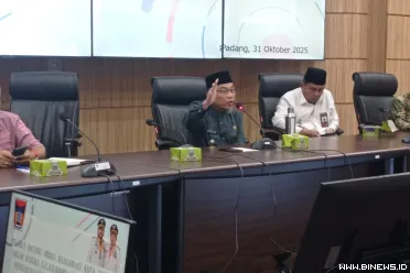 Pertemuan Ormas Keagamaan Kota Padang yang digelar dalam...