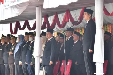 Wali Kota Sawahlunto Riyanda Putra menjadi inspektur...