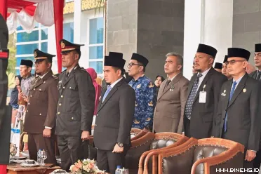 Wakil Bupati Solok H. Candra, menghadiri Upacara Peringatan...