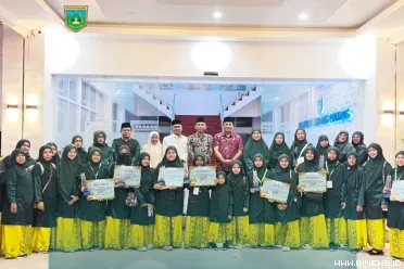 Pemerintah Kota Padang Panjang menyambut kepulangan kafilah...