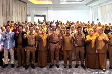 Wakil Bupati Solok, H. Candra membuka kegiatan Pelatihan...