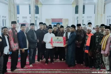 Wakil Bupati Solok, H. Candra memimpin kegiatan (TSR) yang...