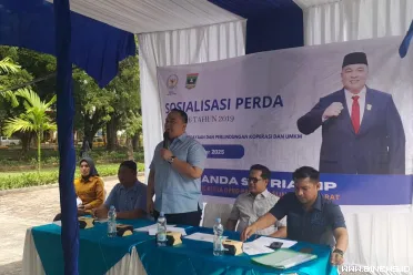 Wakil Ketua DPRD Sumbar Nanda Satria laksanakan Sosialisasi...