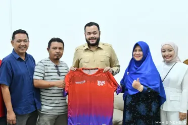 Persiapan event akbar Blue Ocean Minang (BOM) Run 2026...