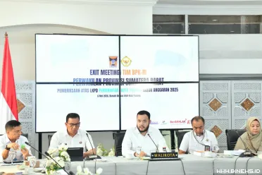 Pemerintah Kota (Pemko) Padang menggelar Exit Meeting...
