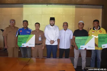 Wali Kota Padang Fadly Amran menggelar pertemuan dengan...