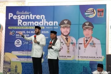 Pesantren Ramadan yang digelar di Kota Padang resmi dimulai...