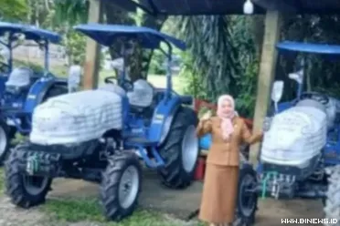 Pemerintah Kota Sawahlunto menerima bantuan alat mesin...