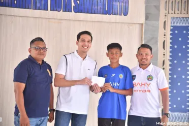 Wali Kota Sawahlunto, Riyanda Putra, menyampaikan apresiasi...