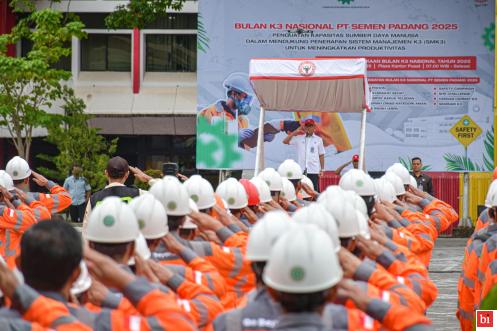 PT Semen Padang Gelar Peringatan Bulan K3 Nasional 2025,...